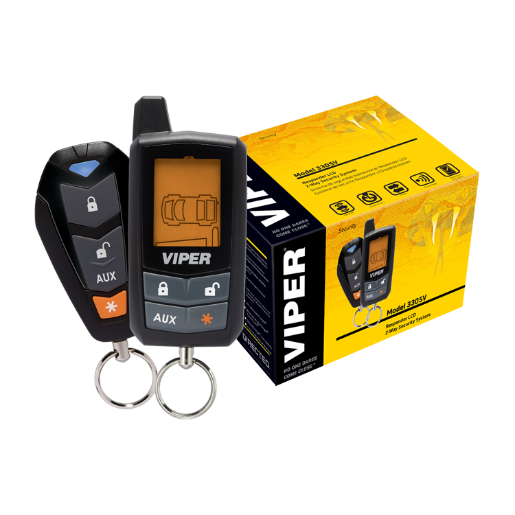 Viper LCD car alarm Super Tint & Alarms